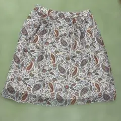 Aylesbury スカート11号　ペイズリー柄