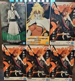 BLEACH ウルキオラ ハリベル 一護 フィギュア6体セット