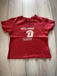 WASK DENIM キッズ ヴィンテージ Tシャツ 110cm レッドのサムネイル