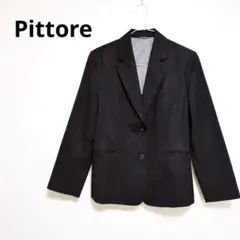 Pittore 黒のテーラードジャケット 11AR
