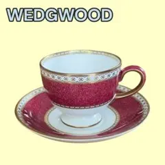 廃盤 希少 WEDGWOOD ウェッジウッド アメジスト カップ ソーサー2客