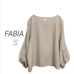 FABIA【S】7分袖ブラウス ボリューム袖 オーバーサイズ