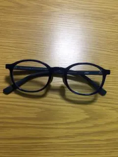 JINS ブルーライトカット メガネ ネイビー(子供用)