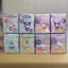 サンリオ　くみたてプラドール　コンプ×2種　キティ　マイメロ　クロミ　シナモ