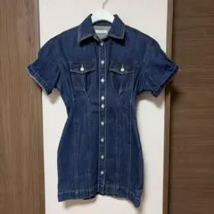 【moussy】デニムミニワンピースのサムネイル