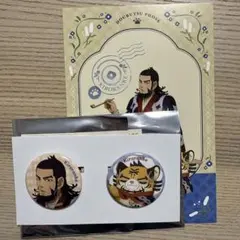 ゴールデンカムイ・キロランケ 缶バッチ・ポストカード