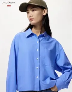 JWANDERSON ブルー 長袖シャツ M ユニクロ
