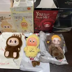 ポップマート ラブブ　チンクル　スカルパンダ　セット