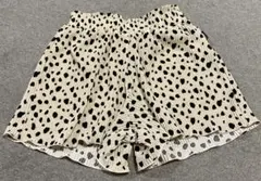 値下げ！美品！リッカリッカ　Ricca ドット柄スカート 150