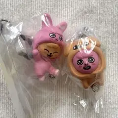 スキズー　つまんでつなげてマスコット 2 トゥェッキ　パピーム