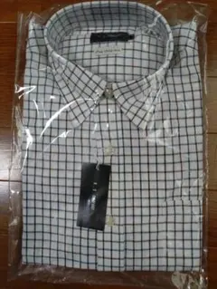 メンズシャツLサイズ　長袖ワイシャツ　チェック
