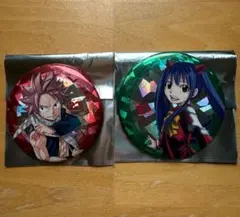 FAIRY TAIL×アニメイトカフェ グリッター缶バッジ ナツ・ハッピー
