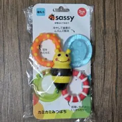 【Sassy】新品未開封 カミカミみつばち 歯固めのサムネイル