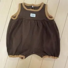 Noon coco ロンパース 70cm ブラウン　ヌーンココのサムネイル