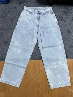 WYM ライトブルー ワイドパンツ M