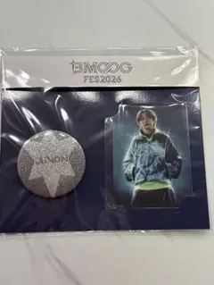BMSG FES'26 フォトカード缶バッジセット BE:FIRST JUNON