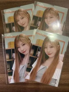 NiziUオンラインくじ マユカ ステッカー4枚セット