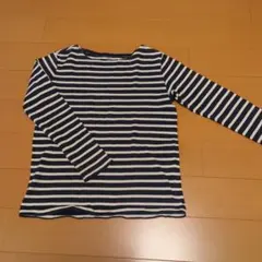 ユニクロ　ボーダーカットソー　140cm
