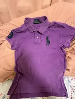 Polo Ralph Lauren 紫色 ポロシャツ Lビックポニー