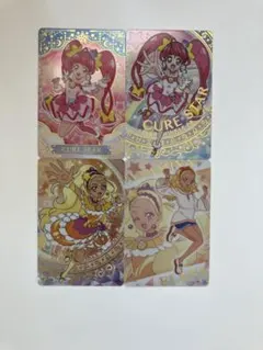 プリキュア カード、シールセット