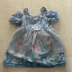 エルサ プリンセス ワンピース水着 水色