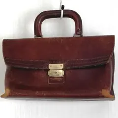 〈昭和レトロ〉皮 カバン アンティーク ヴィンテージ
