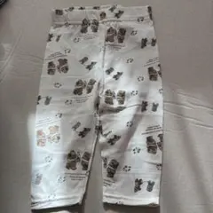 【未着用】tete a tete くまさん柄パンツ　90サイズ