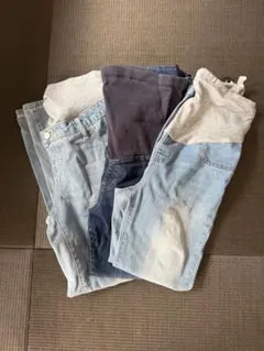 マタニティ デニム 3点セット