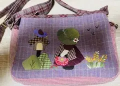 ★新作5800→5000★スーちゃん＆ことり　ショルダー（中）パープル系