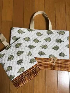 レッスンバック 上履き入れ 2点セット