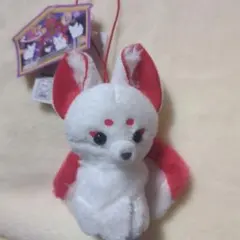 ちょコンと九尾さま　狛狐　マスコット　ストラップ