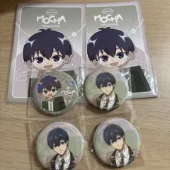 ブルーロック アニメガ MOCHA SUIT 缶バッジ　ポストカード　潔世一