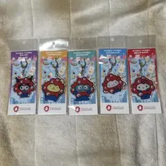 新品未開封⭐︎EXPO2025ミャクミャクサンリオアクリルキーホルダー 5点セット