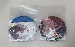 文スト太宰治 中原中也 ホログラム缶バッジ 2点セット