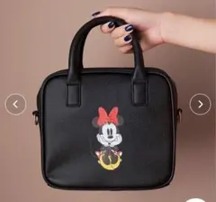 【MICKEY（ミッキー）/別注】レザーライクボストンバッグ