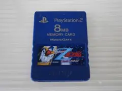 動作品 SONY純正 PS2用メモリーカード 8MB 機動戦士Zガンダム