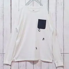 graniph グラニフ ローリングパンダズ 刺繍長袖Tシャツ