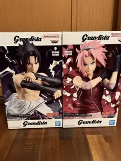 NARUTO Grandista SAKURA ＆ SASUKE 2個セット