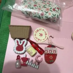 シルバニアファミリー 薔薇赤色小物キャンドル