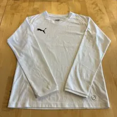 PUMA 長袖Tシャツ ホワイト 150cm
