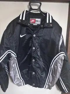 Nike ジャンパー ブラック シルバー M 90s NIKE TEAM