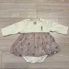 プティマイン　長袖ロンパース　ピーターラビット