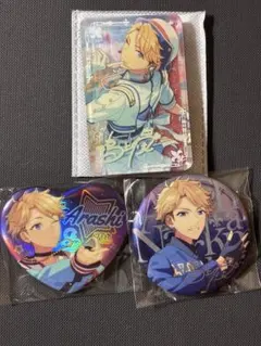 あんスタ 鳴上嵐 流砂コロッタ 缶バッジ