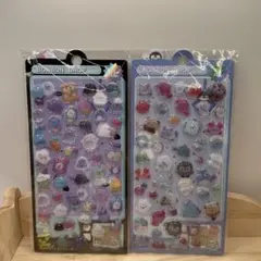 ボンボンドロップシール おばけ・ 海の動物 2枚セット①