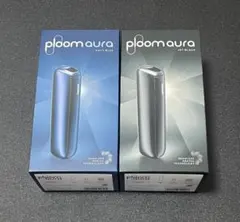 ［新品・未使用］ploom aura 【ブラック・ブルー】
