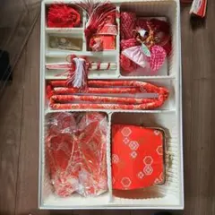 七五三用赤い小物セット