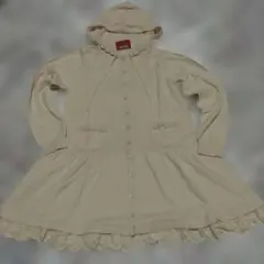 新品タグ付 ピンクハウス フード付き花モチーフ カーディガン