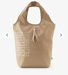 新品未使用アフタヌーンティーロゴ抗菌保冷エコバッグ Lサイズ