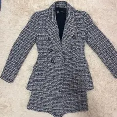 【大人気完全完売品】ZARA ツイード セットアップ