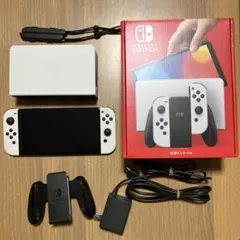 Nintendo Switch（有機ELモデル）ホワイト 本体セット(おまけ付)